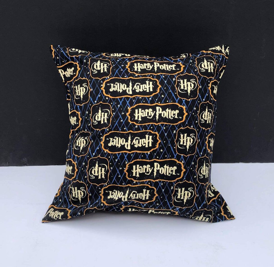 Harry Potter Throw Pillow Cover Cotton Pillow Sham Made With Etsy