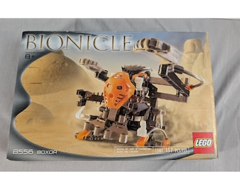 Zestaw LEGO Bionicle Vintage 2002 8556 Boxor – wycofany z produkcji rzadki przedmiot kolekcjonerski – zapieczętowany