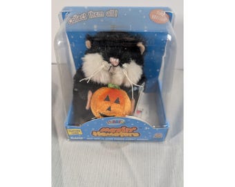 Webkinz Mazin' Hamsters SPOOKY First Edition Halloween Plush NIB with Code