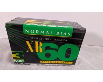 RadioShack XR-60 Normal Bias (Type I) Audio Cassette Tapes