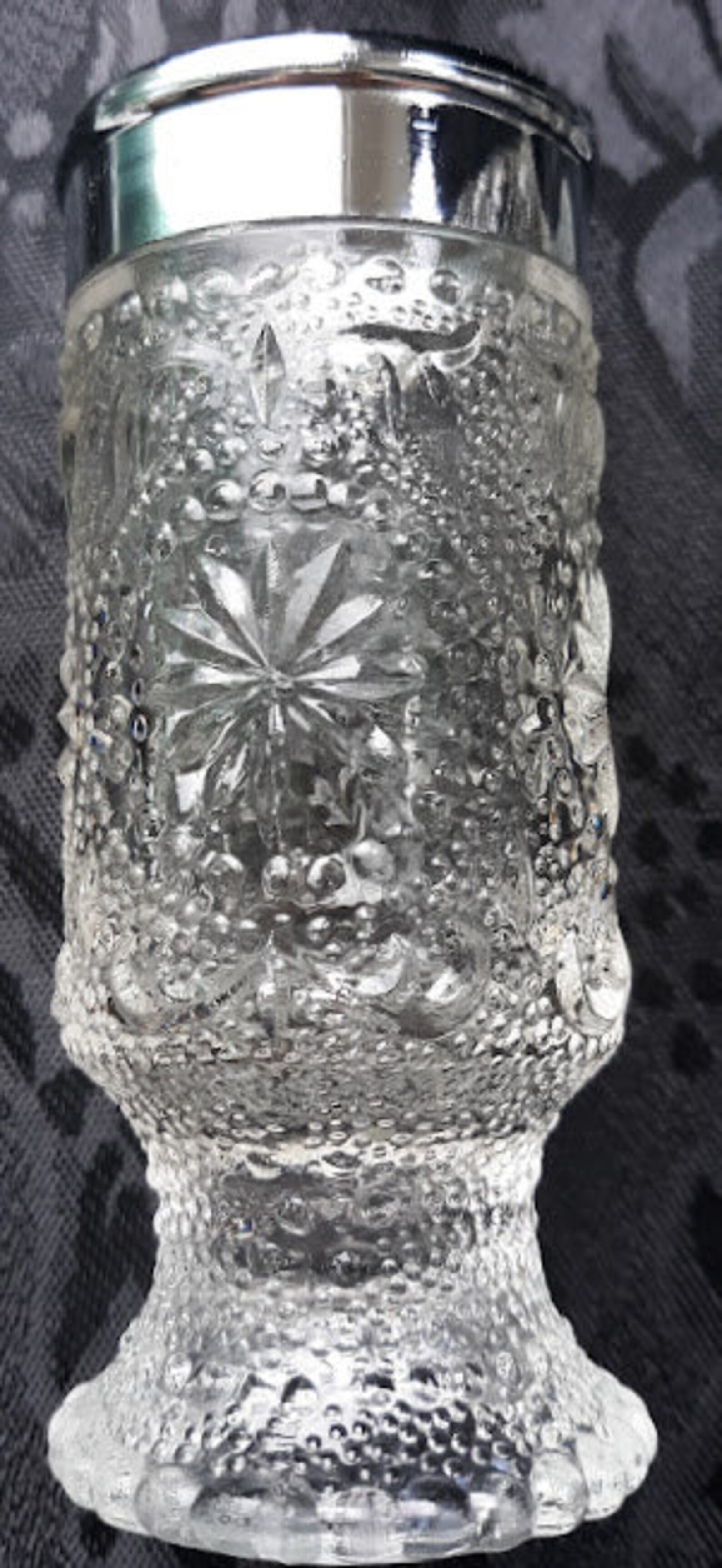 Vintage Clear Pressed Brockway Glass in american Etsy