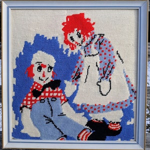 Raggedy Ann Needlepoint - Etsy