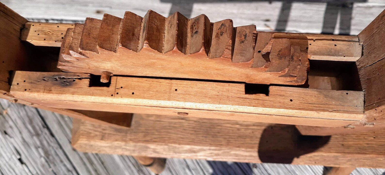 Antique Handmade Wooden Yarn Winder c. 1800s Etsy