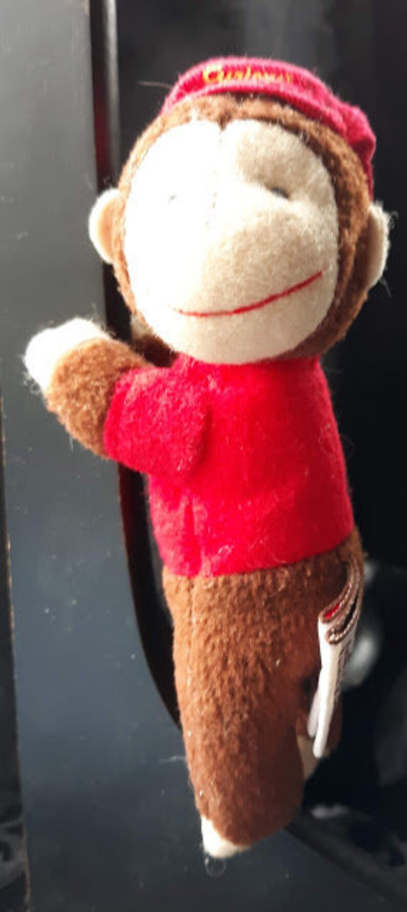 Vintage 'Curious George' Plush Clip-On by | Etsy