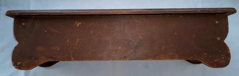 With Inlaid Border Vintage Handmade Wooden Box