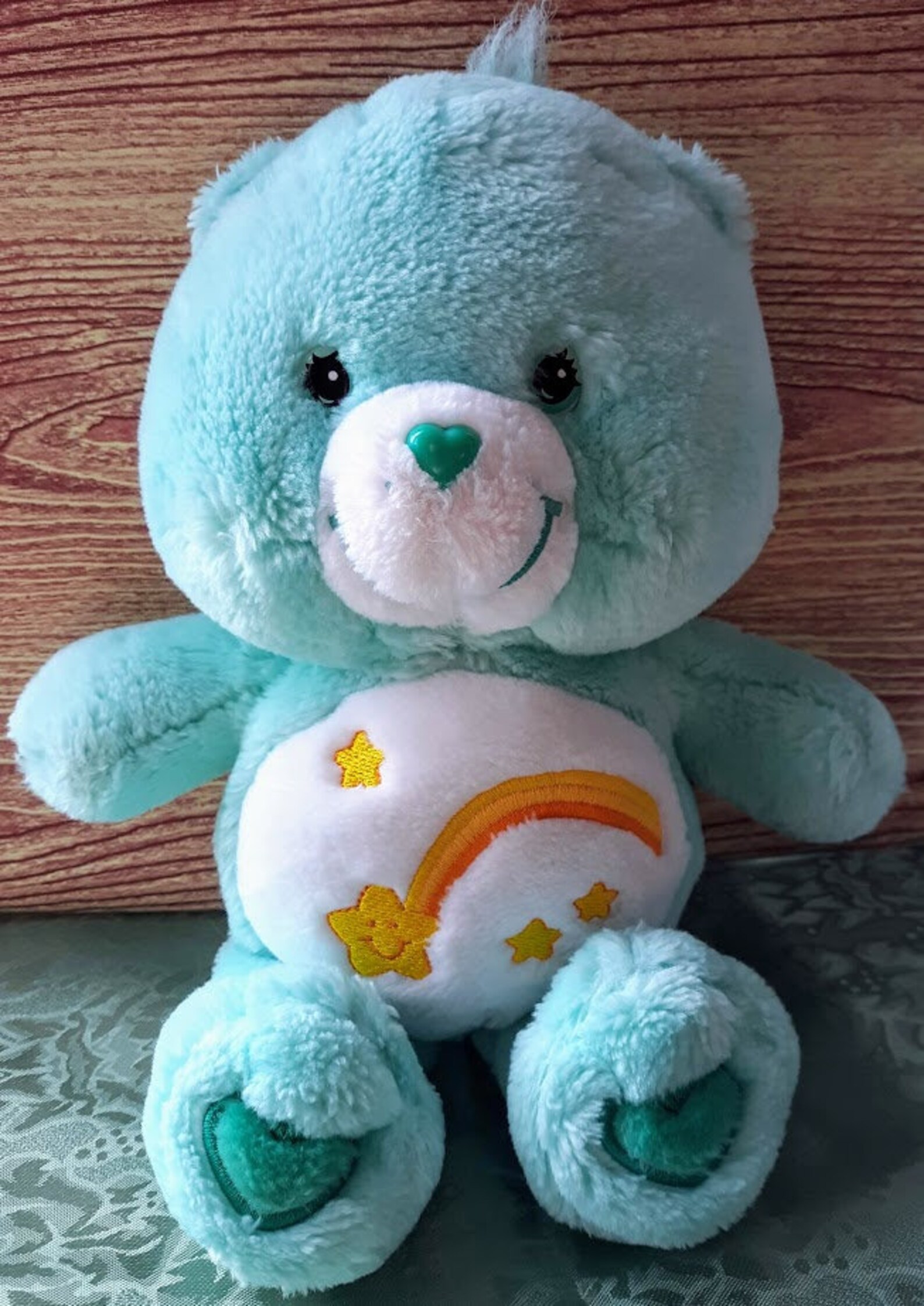 Vintage Plush Toy 'Wish Bear'/Care Bear' 2002 | Etsy