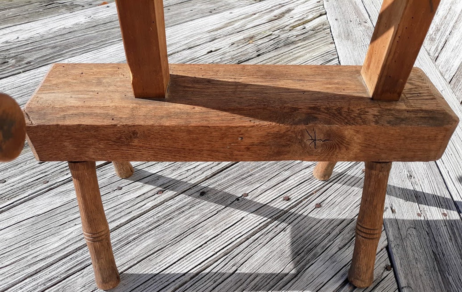 Antique Handmade Wooden Yarn Winder c. 1800s Etsy