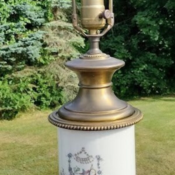 Milk Glass Finial Etsy