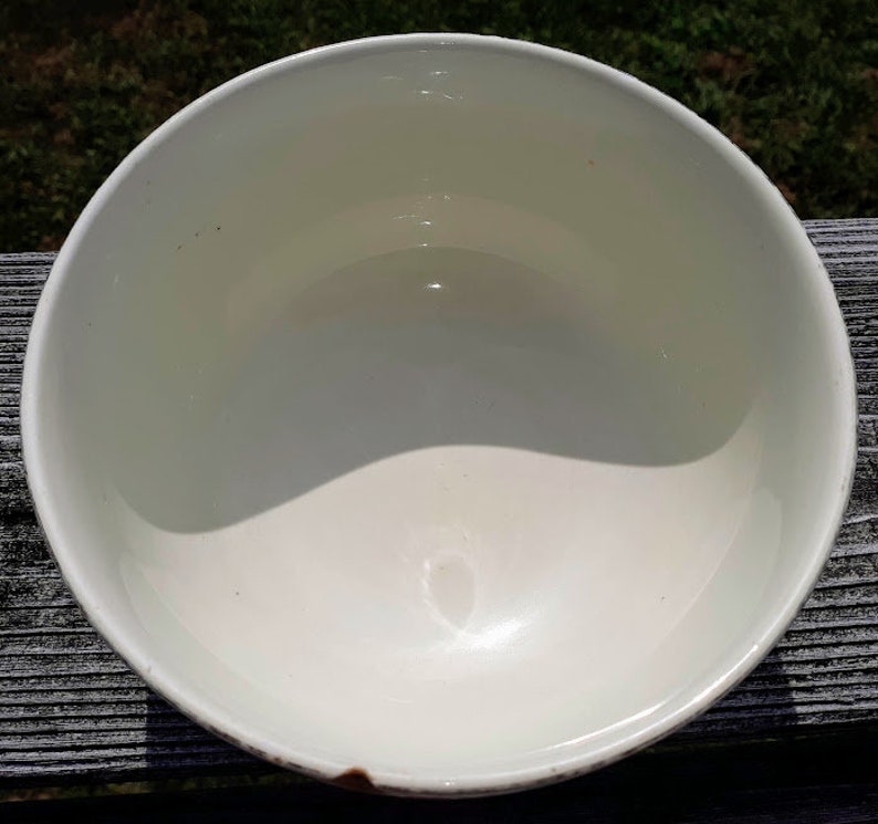 Vintage Ironstone Bowl hall's Superior Quality | Etsy