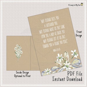 Bible Friendship Card, Encouragement Card, Scriptural Card, JW Card, Bible Verse Card, Greeting Card, Digital Download