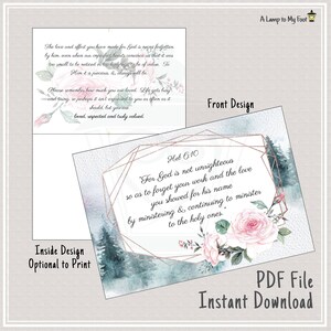 Bible Friendship Card, Encouragement Card, Scriptural Card, JW Card, Bible Verse Card, Greeting Card, Digital Download