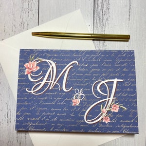 Hochzeitskarte, Personalisierte Karte, Verlobungskarte, Schriftkarte, Jahrestagskarte, Grußkarte, JW-Karte, Bibelverskarte