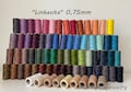 5 m/10 m/20 m waxed macrame yarn 0.75 mm "LINHASITA" in different colors for jewelry making, DIY yarn, leather work, cord product logo