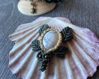 Sea Edition - Tortue • Tortue • Bracelet, bracelet de cheville, pendentif en macramé • Bijoux de corps • Boho • Hippie • Bijoux naturels • Alternative