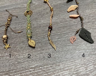 Makramee Dreadwrap/Dreadschmuck mit Perlen • Haarschmuck • Boho • Hippie • Spirituell • Alternativ