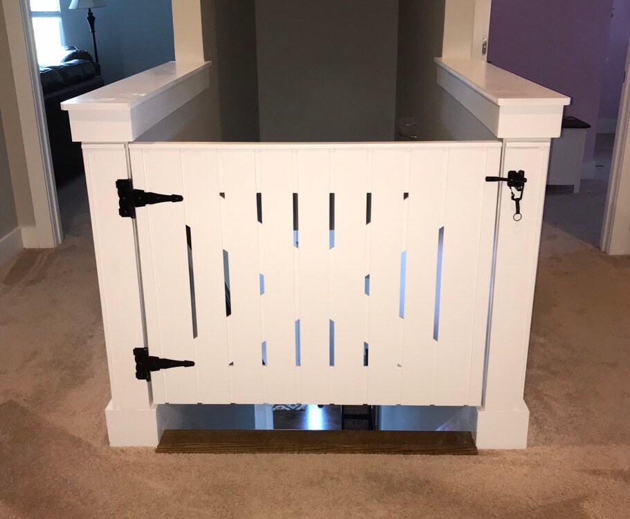 Barn Door Baby Pet Gate Lightweight Etsy