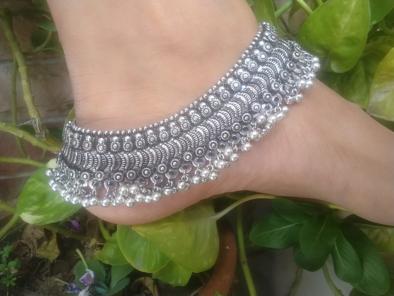 Indian Anklet Indian Boho Designer brass Rajasthani anklets Etsy