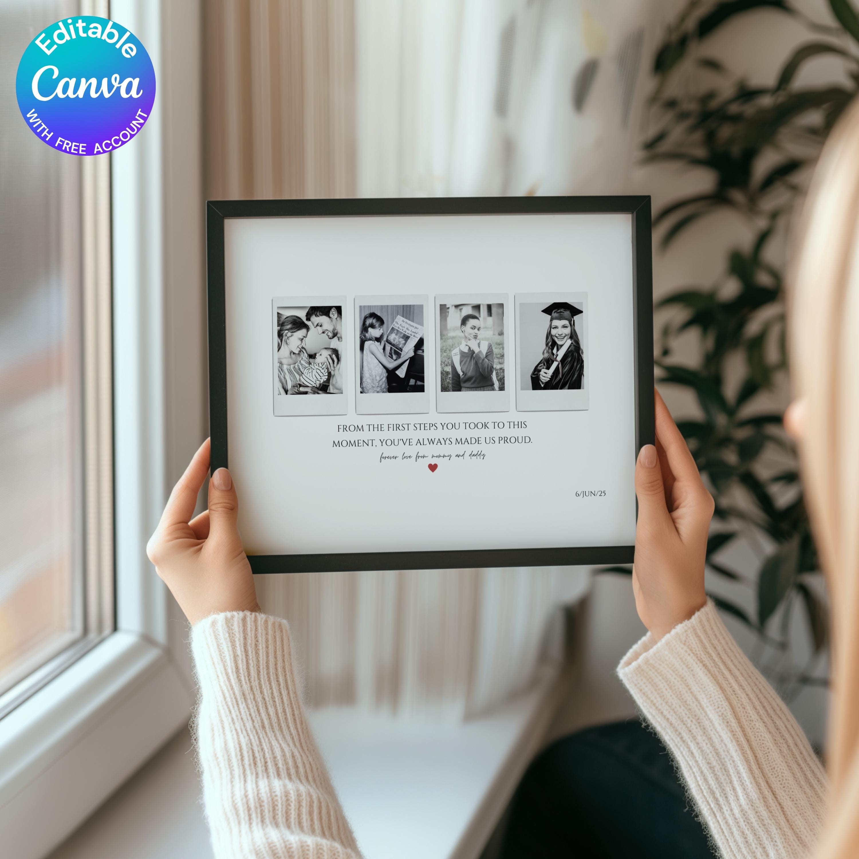 Graduete Frame Personalized Graduation Picture Frame Class of 2025 Congrats Grad Photo ...