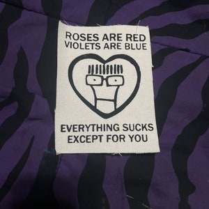 Descendents- Roses are red patch!