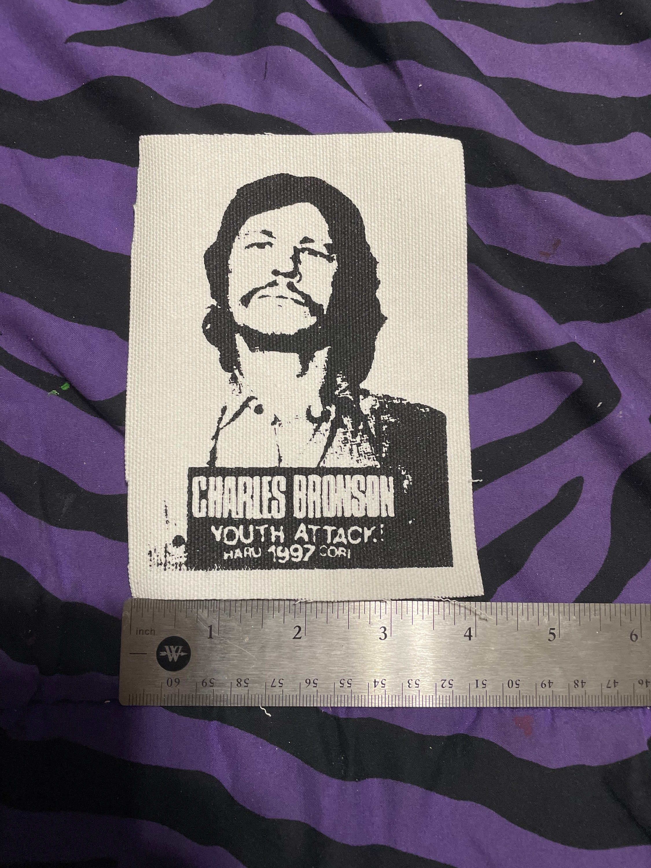Charles Bronson - Youth Attack! Patch! - Etsy