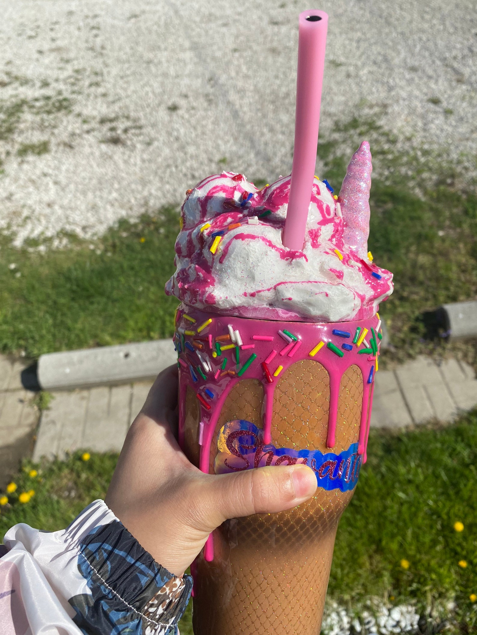 Ice cream tumbler Etsy