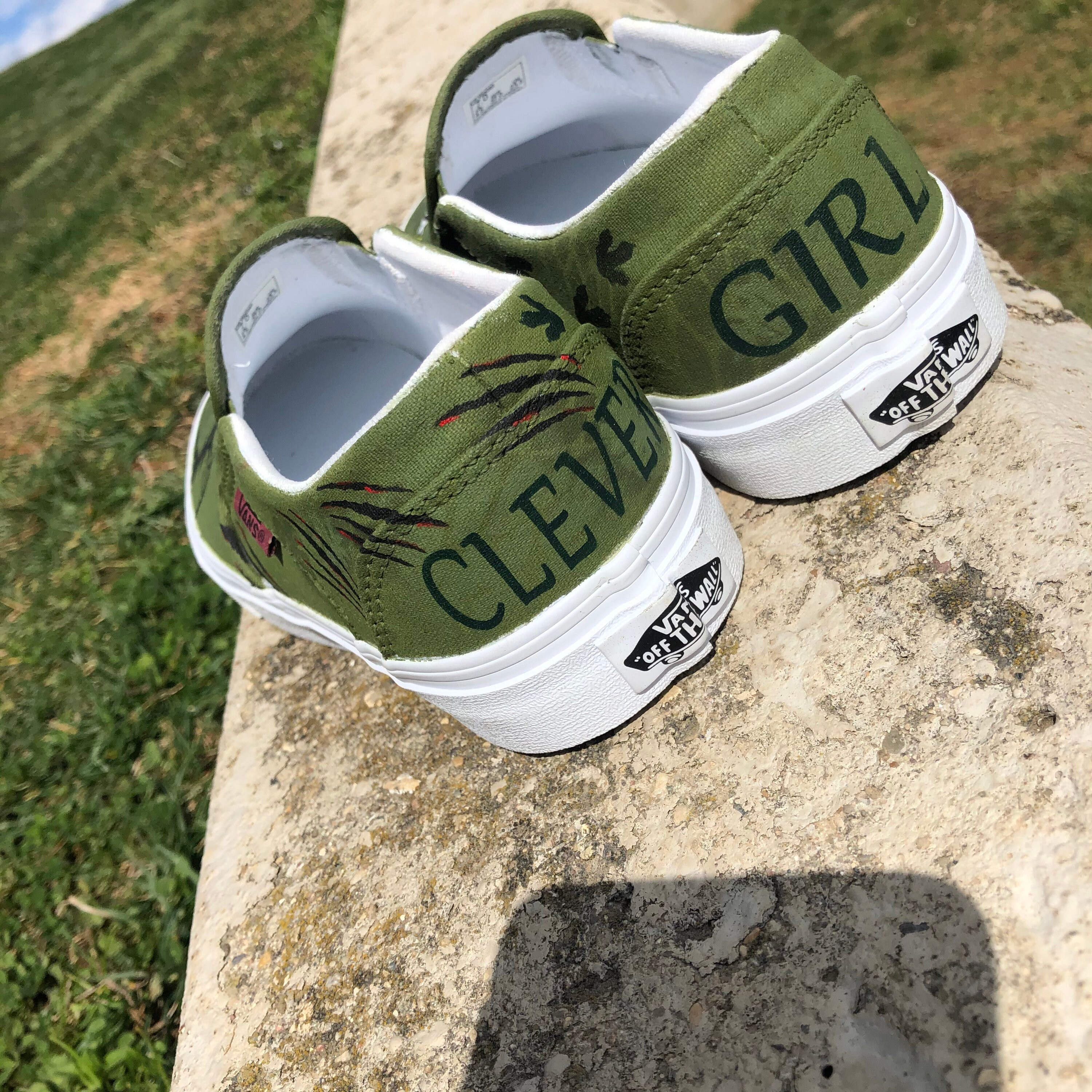 Jurassic park vans Etsy