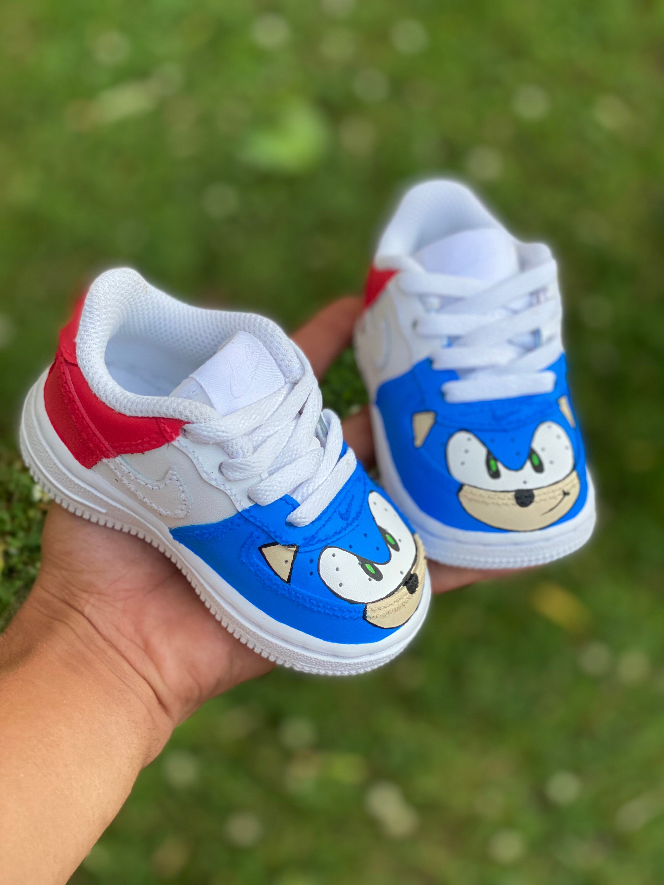 Cartoon painted custom kids shoes Etsy