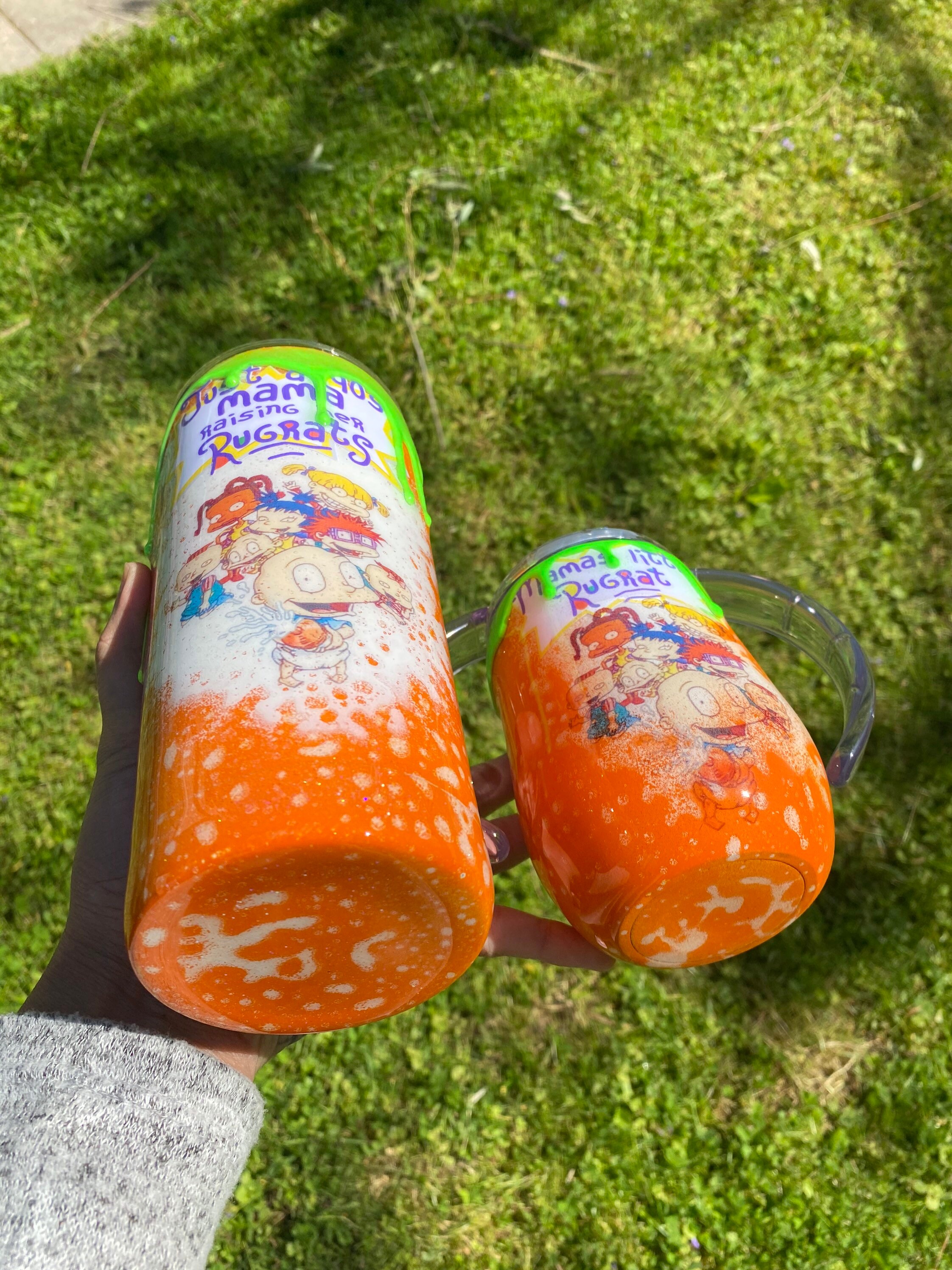 Cartoon tumbler set Etsy