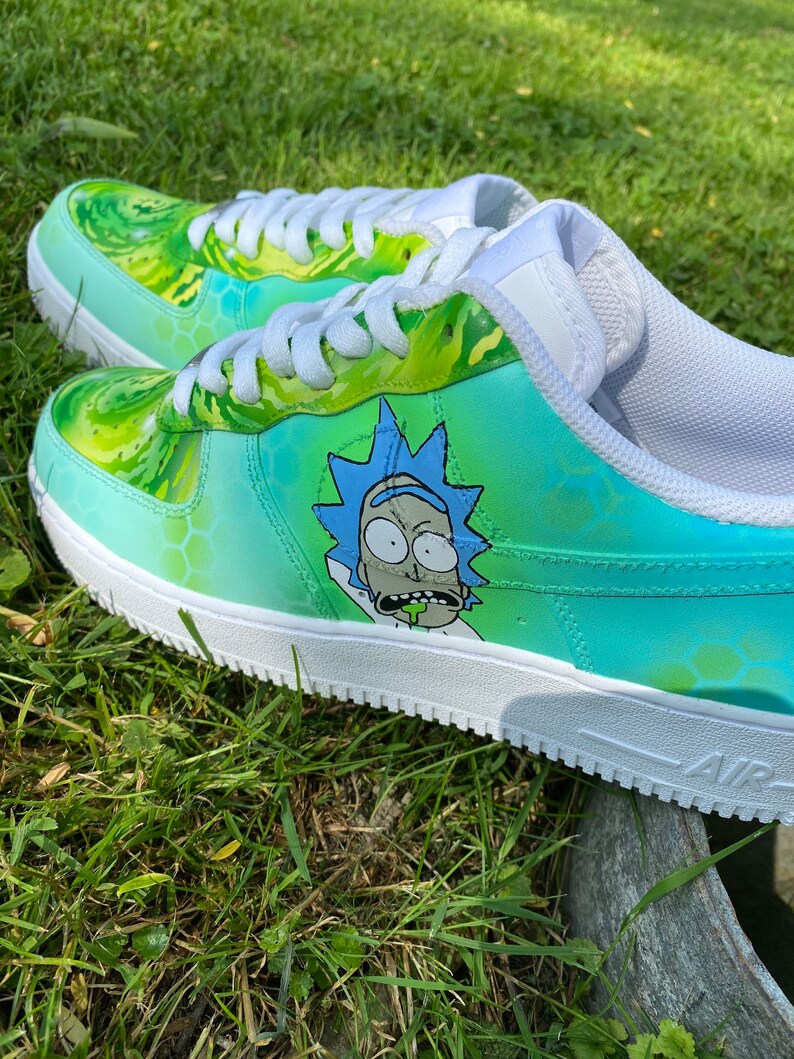 air force 1 rick and morty