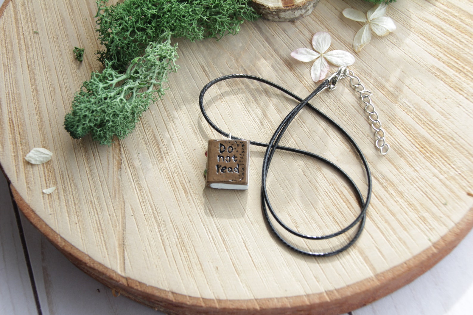 Dsmp Ranboo Memory Book Necklace do Not Read Etsy