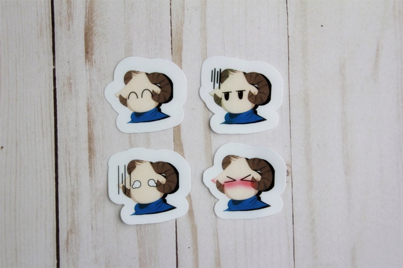 Jschlatt Stickers, Dream SMP Stickers, Dsmp Merch, Minecraft Mcyt, Laptop Notebook Decal 