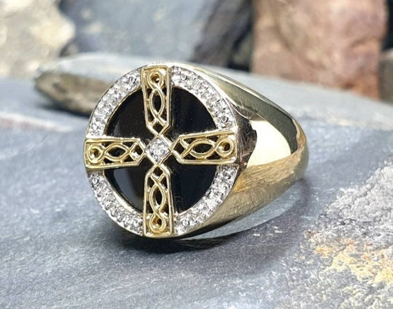 9ct gold celtic ring sale