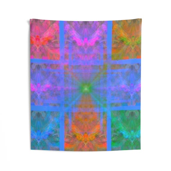 Tapestry Music Festival Raves EDM Shambhala Decor Trippy Psychedelic Hippie PLUR