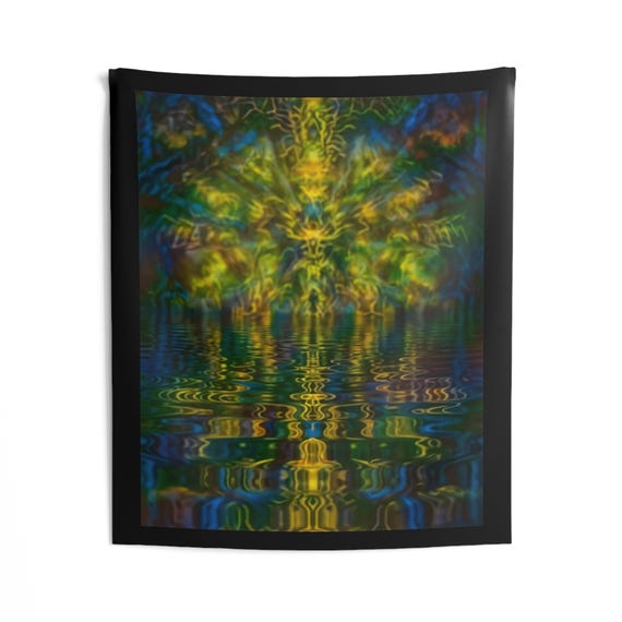Solar Expulsion Tapestry - Gold