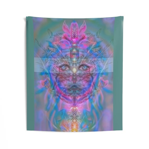 She's A Warrior Tapestry