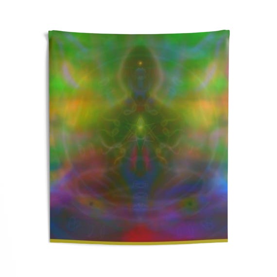 Manifesting Through Thought Meditation Tapestry