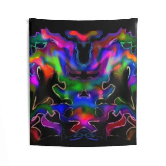 Tapestries Psychedelic Trippy Colorful Vibrant