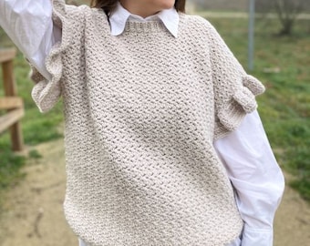Sweater a crochet. CalmaSweater