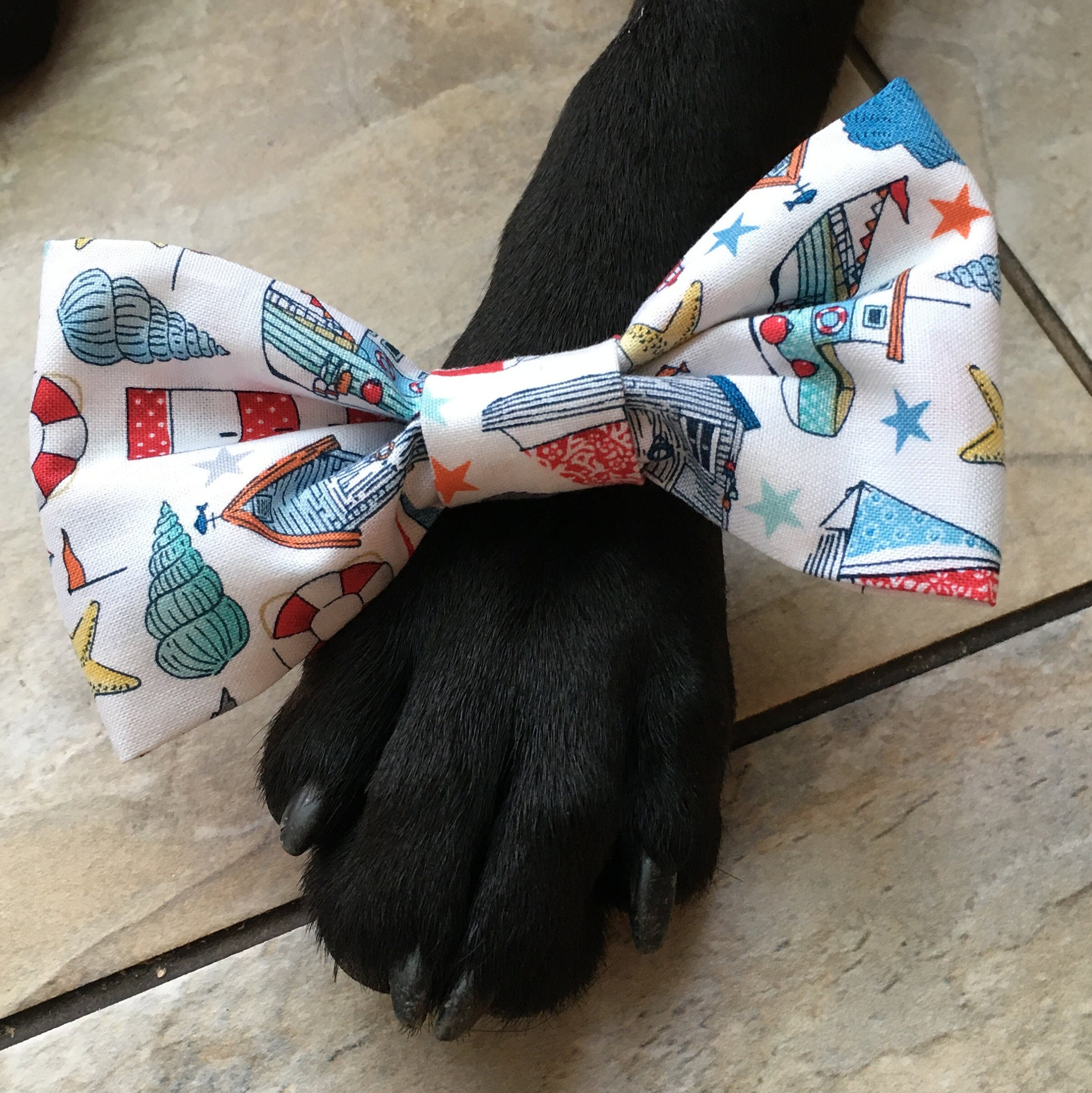 HundGeschenkBox mit Fliege und personalisiert 100 Bio Etsy