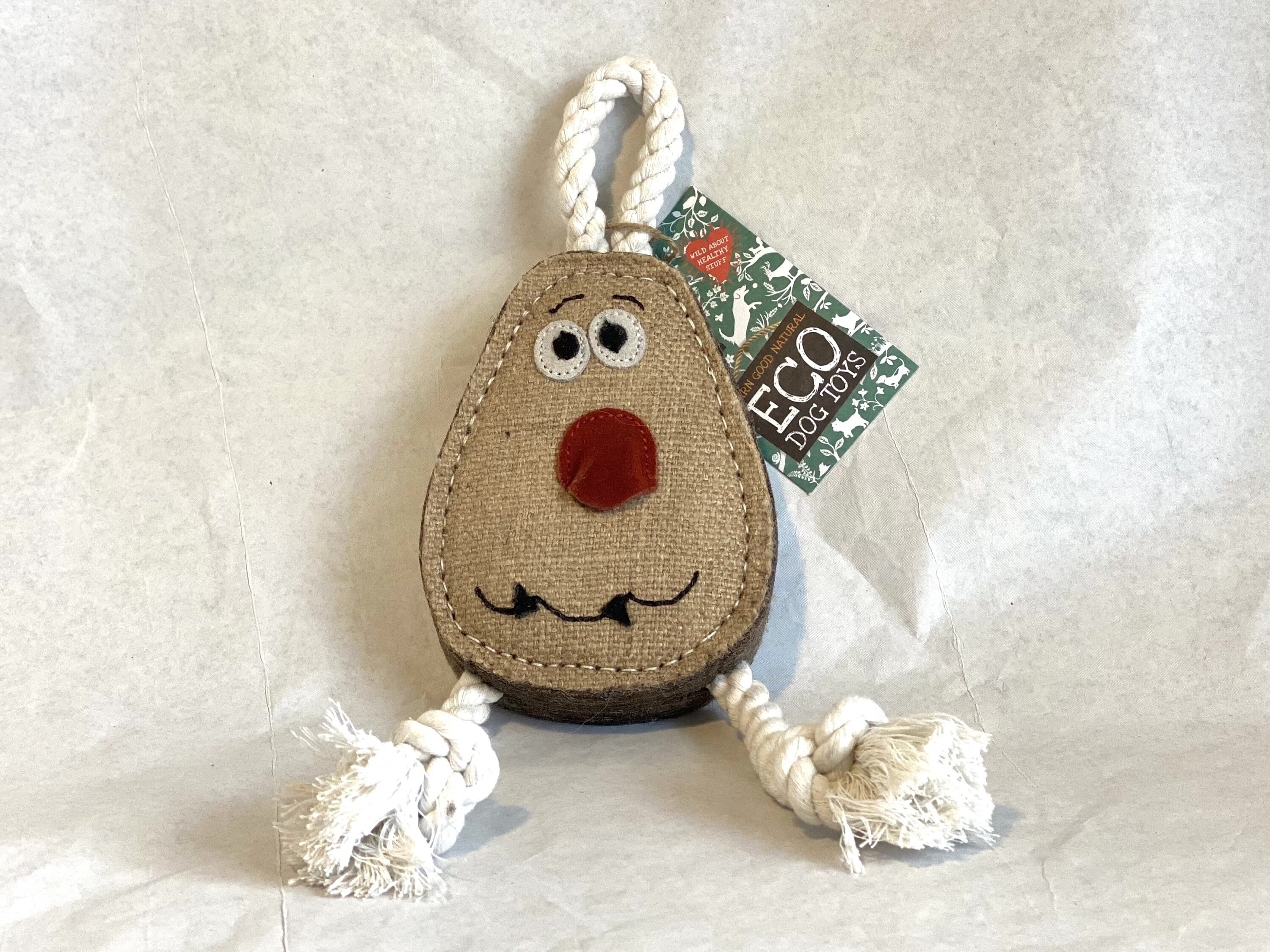 Spud Nik Robust Eco Toy Natural Dog Toy Dog Lover Gift Pet Lover Gift Eco Dog Toy No Squeak Dog Toy Dog Throw Tug Pull Toy Etsy