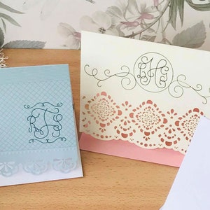 Single Line Fonts Monogram Font - CnC Font - Laser Scoring Font - Pen Font - Font for Silhouette - Cricut Pen Font -  &quot;SLf Entwine&quot;