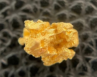Novelty!! Stunning crystallized gold nugget 7.55ct 1.51g -Western Australia-