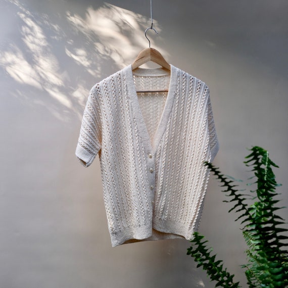 Handmade Vintage Crochet Cardigan