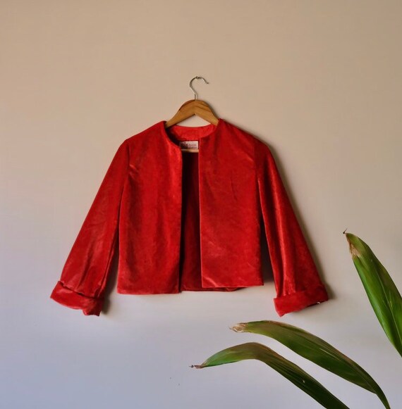Gorgeous Vintage Velvet Jacket