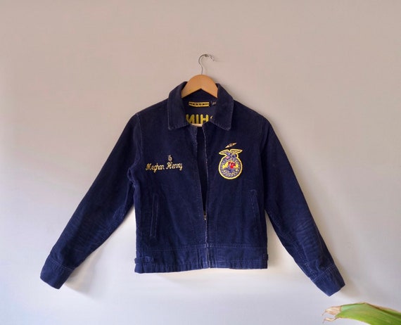 A Vintage Corduroy FFA Jacket