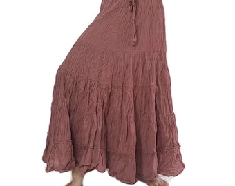 Maxi cotton Skirt for Beach Summer,Gypsy boho skirts, Long maxi skirts,summer skirt ,lounge skirt ,cotton skirt ,casual skirt,maxi clothing
