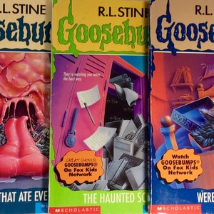 Your choice! Goosebumps R.L. Stine 1990s horror Scholastic original series