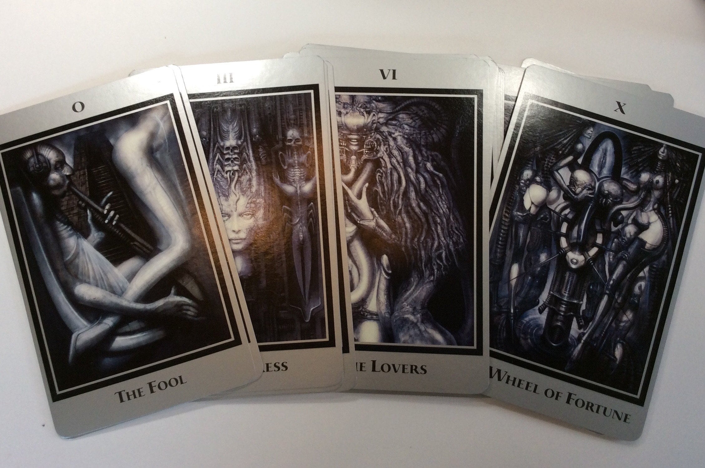 H.R. Giger Tarot Complete Set - Cards, Book, and Poster in