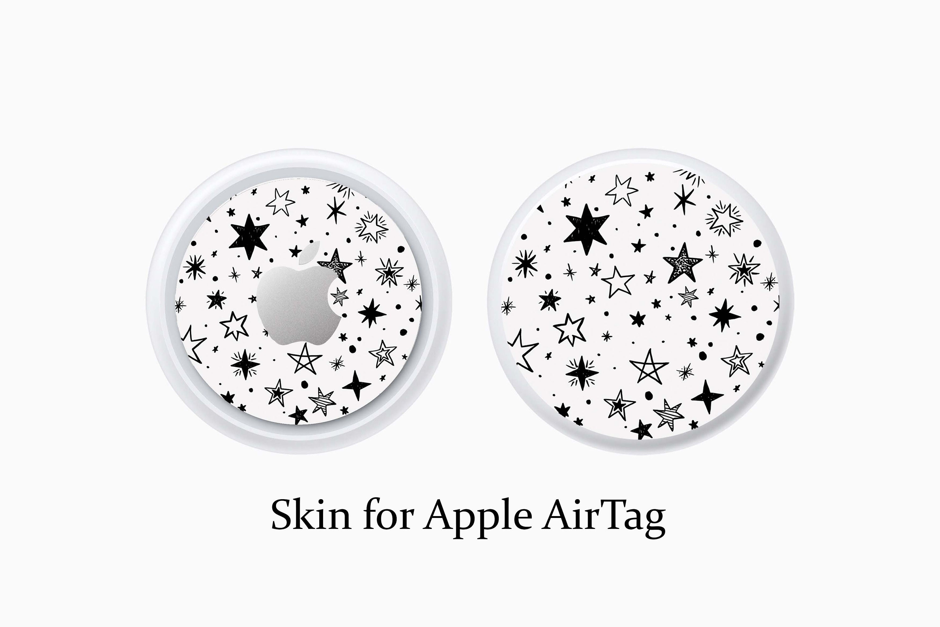 Black Star AirTag Skin AirTag Vinyl Apple AirTag Decal Wrap Etsy
