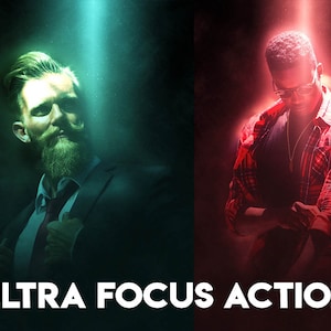 Focus Light Photoshop Action | Ultra Focus Photo | Focus Light | Light Action